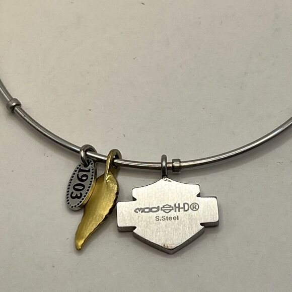 Harley Davidson, bracelet and anniversary Pin. - Picture 6 of 11